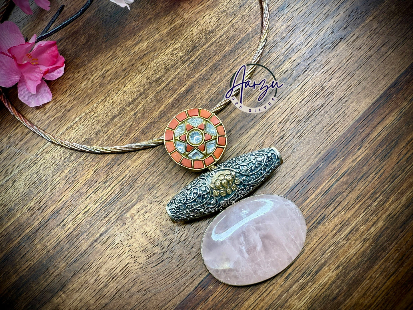 92.5 Silver fusion Pendant