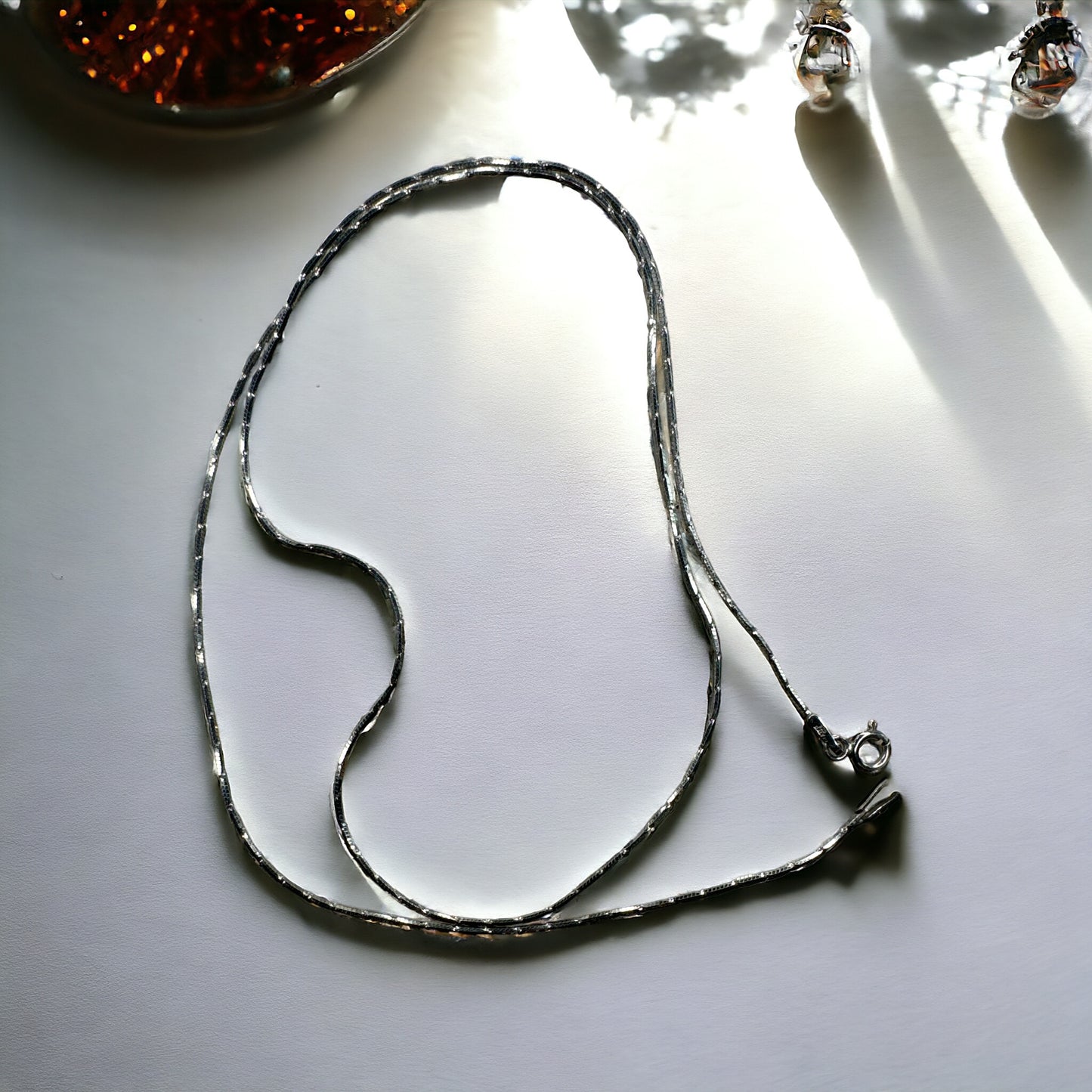 92.5 Silver Dainty Chain - Gold or Silver