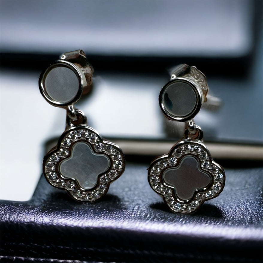 92.5 Silver Dainty Studs - D13