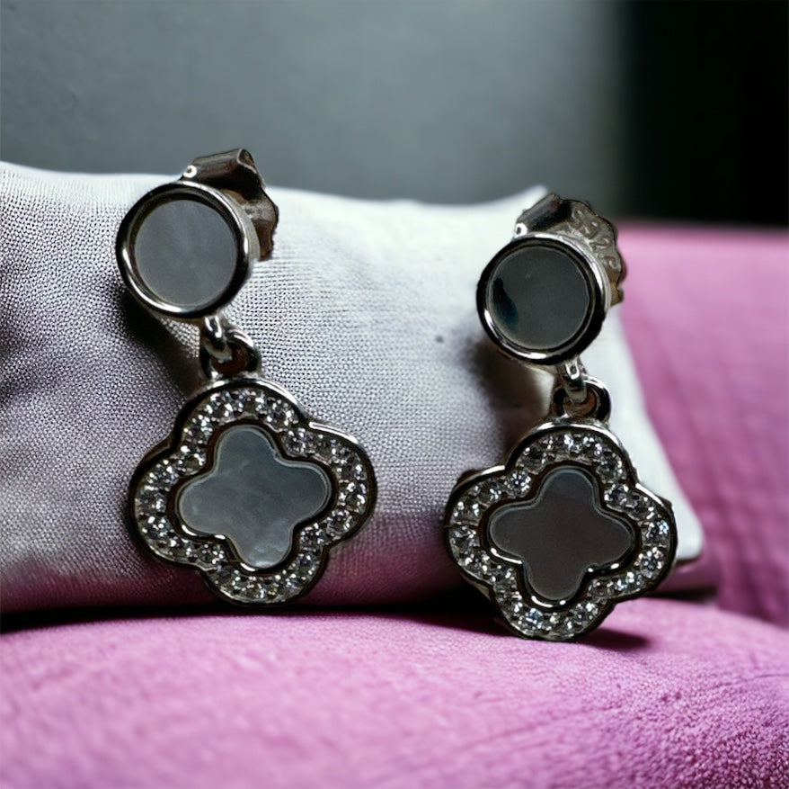 92.5 Silver Dainty Studs - D13