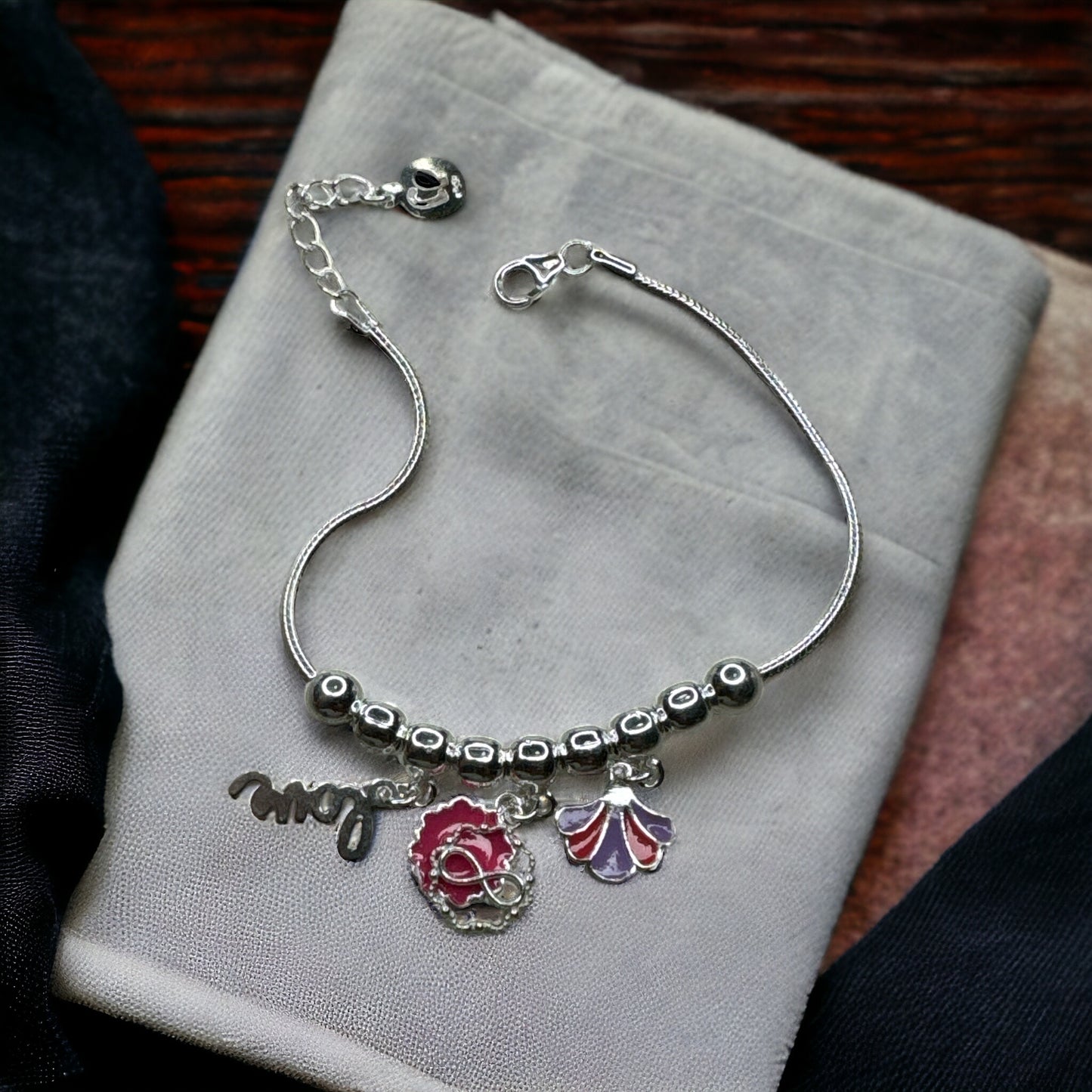 92.5 Silver Dainty Bracelet