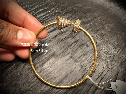 92.5 Silver Designer adjustable bracelet/bangle