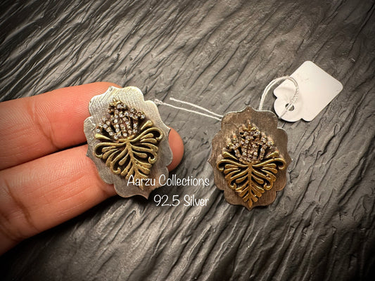 92.5 Silver designer inspired Earrings