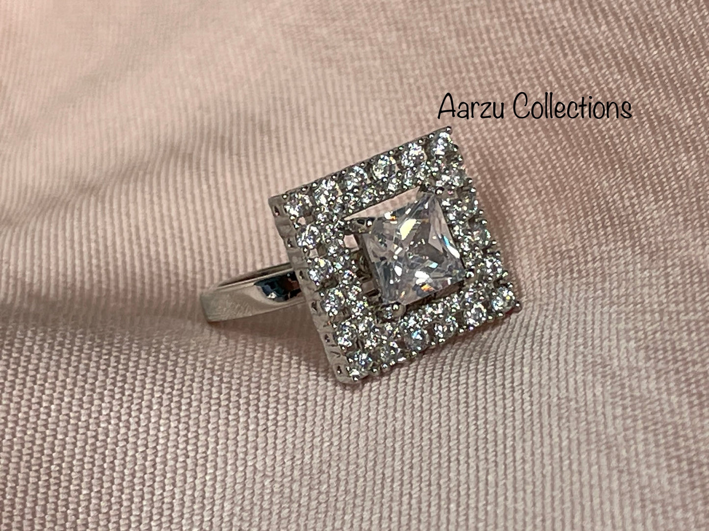 American Diamond Ring