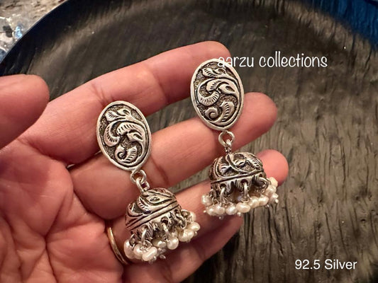 92.5 Silver Earrings