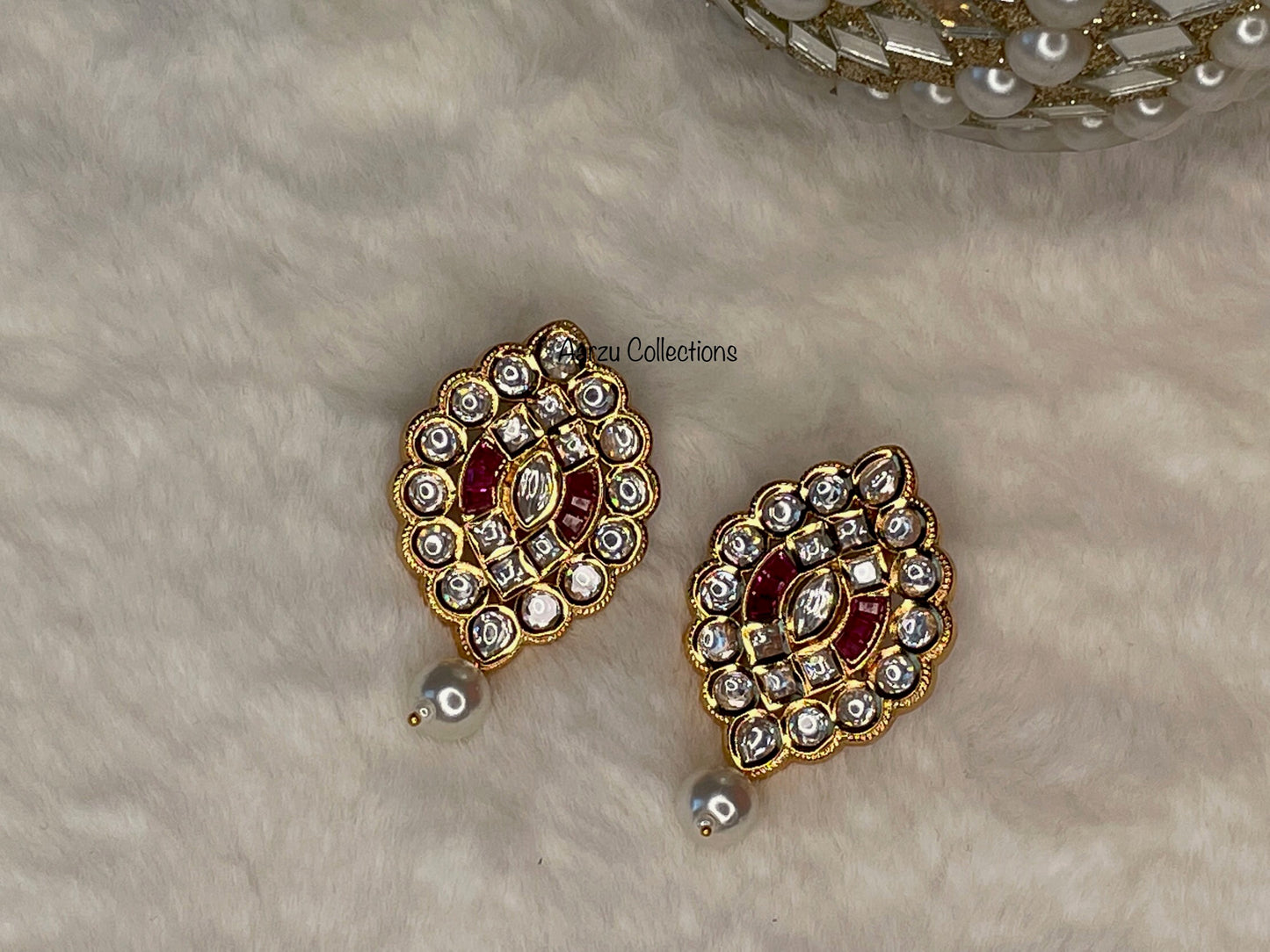 Kundan Studs