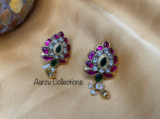 Kundan Jadau Studs