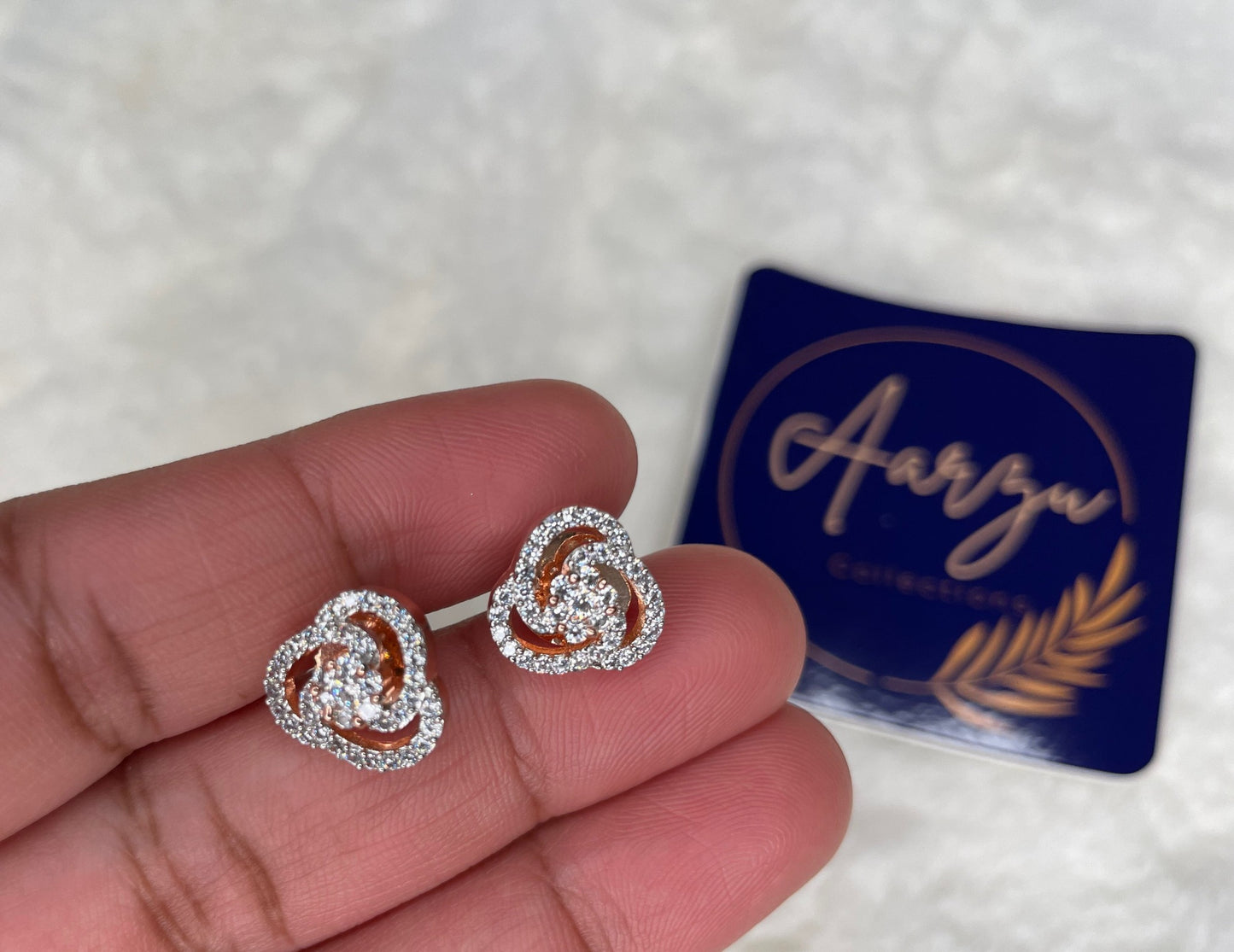 American Diamond Studs