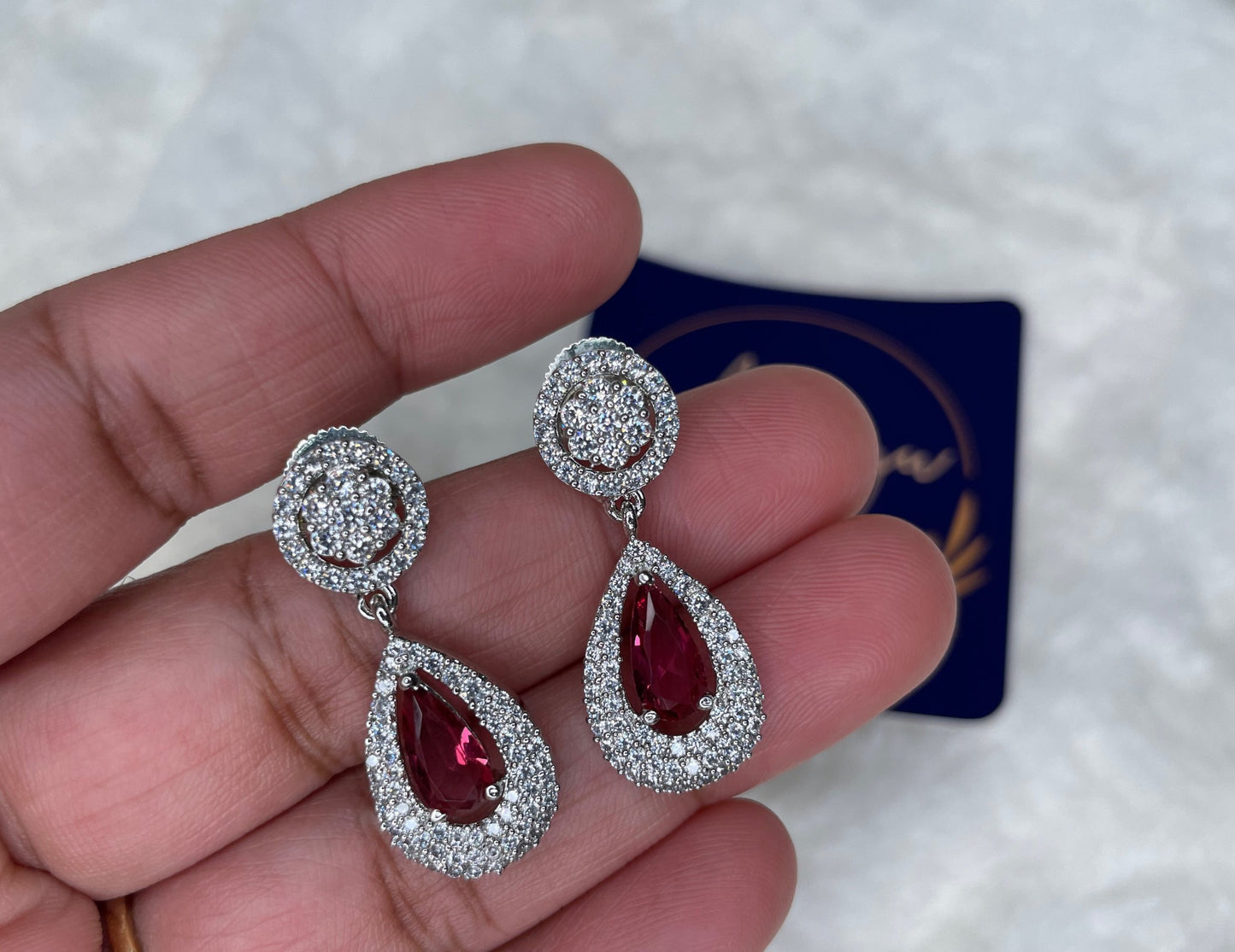 American Diamond Earrings