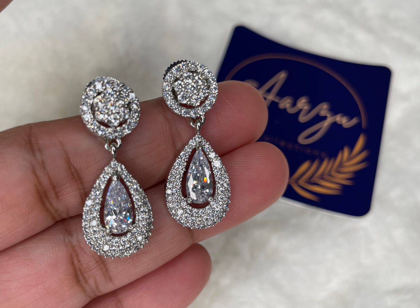 American Diamond Earrings