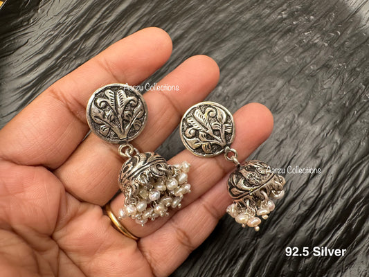 92.5 Silver Earrings