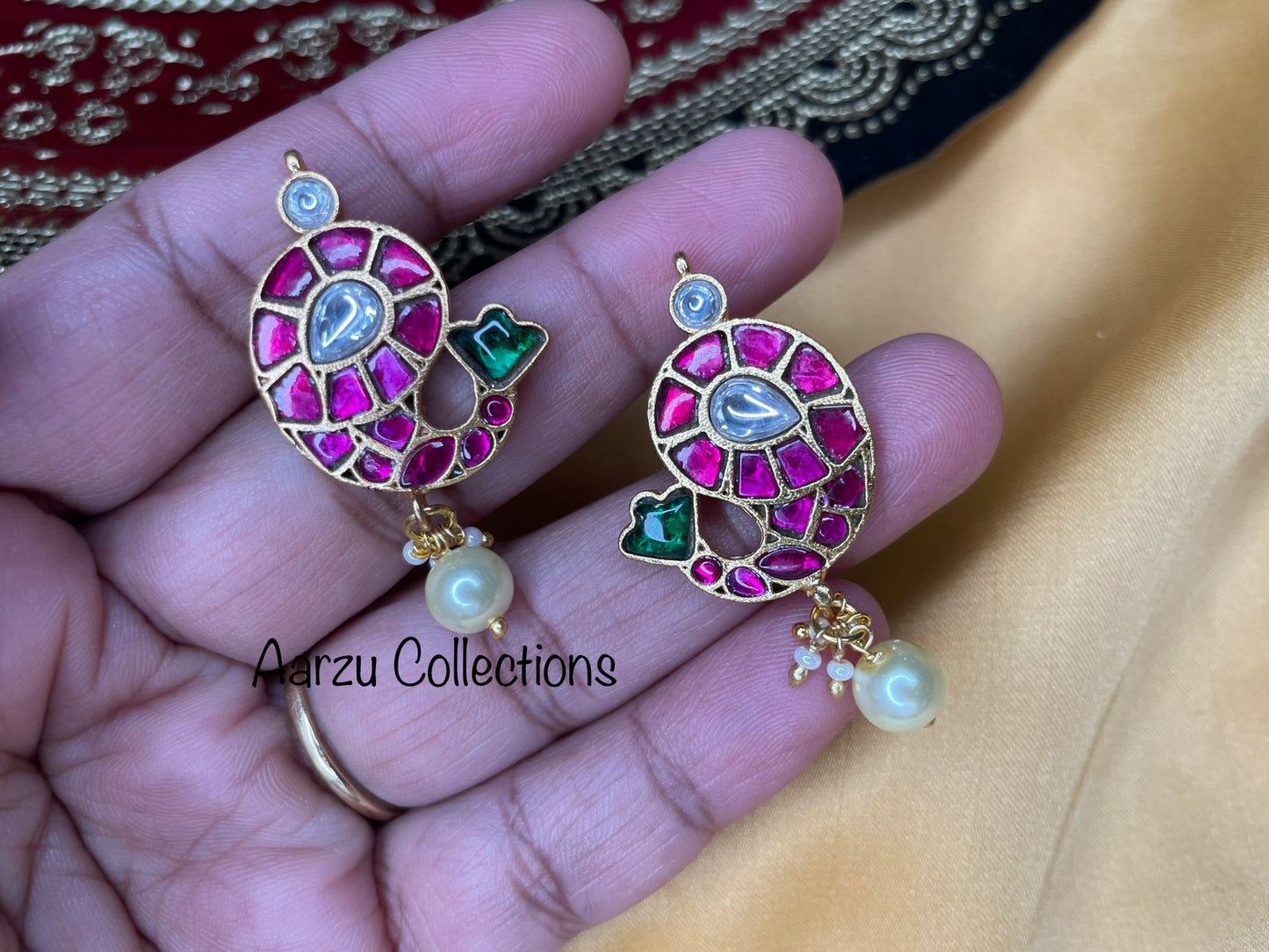 Kundan Jadau earrings