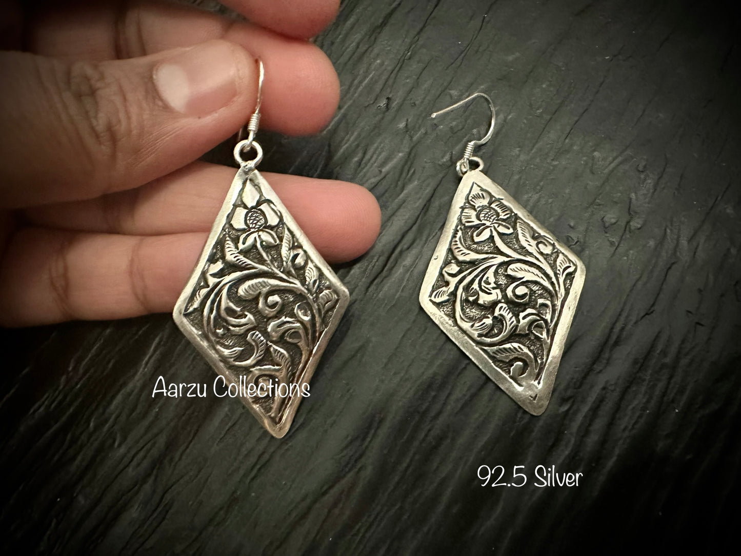 92.5 Silver Earrings