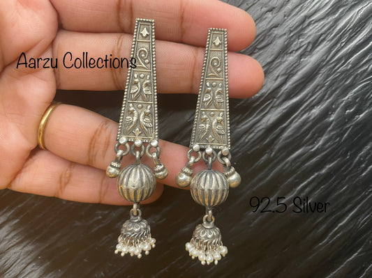 92.5 Silver Earrings -21 gms