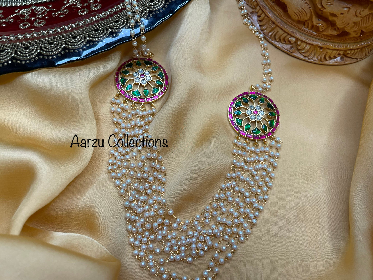 Kundan Jadau Pearl Necklace