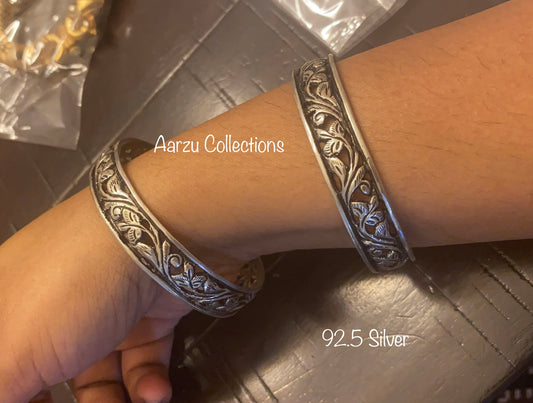 92.5 Silver Bangles pair -48 g