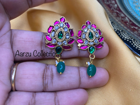 Kundan Jadau Studs