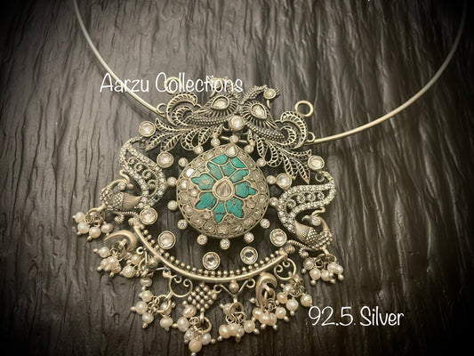 92.5 Silver pendant 39 gms