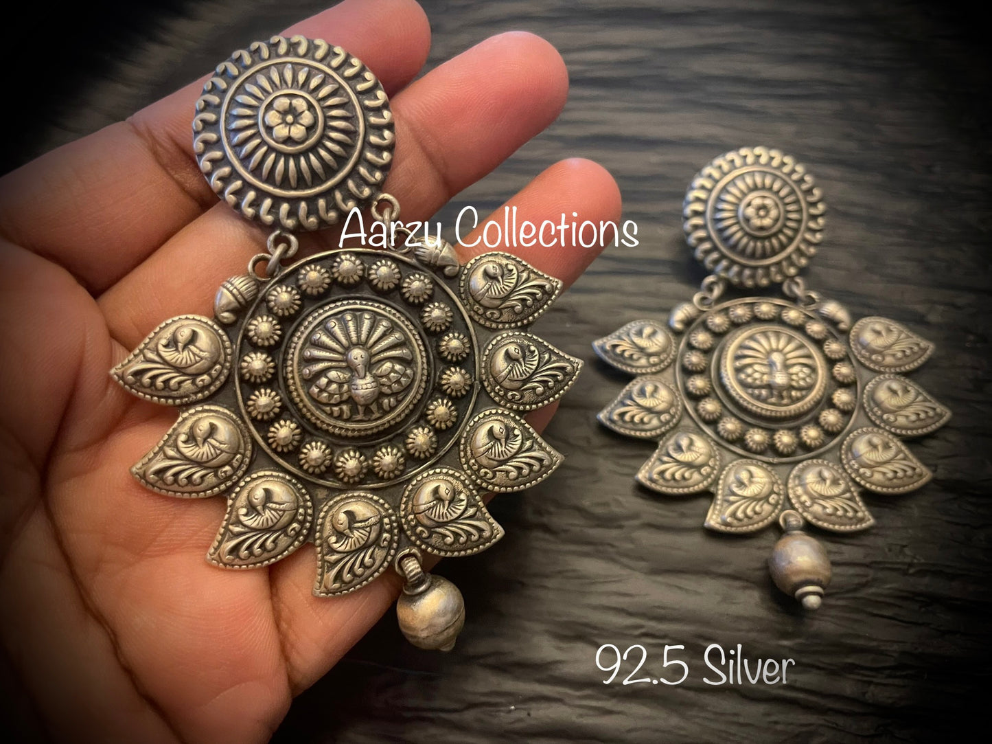 92.5 Silver Earrings