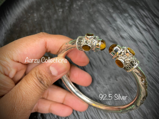 92.5 Silver flexible bracelet/bangle- 27 gms