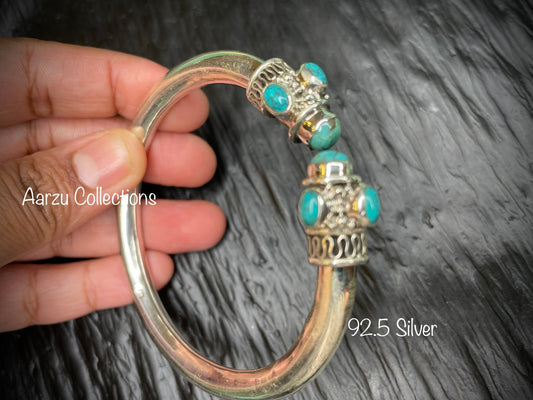 92.5 Silver flexible bracelet/bangle- 27 gms