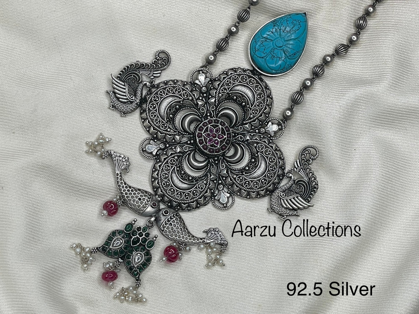 92.5 Silver Necklace -108 g