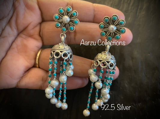 92.5 Silver Earrings