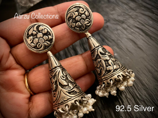 92.5 Silver Earrings