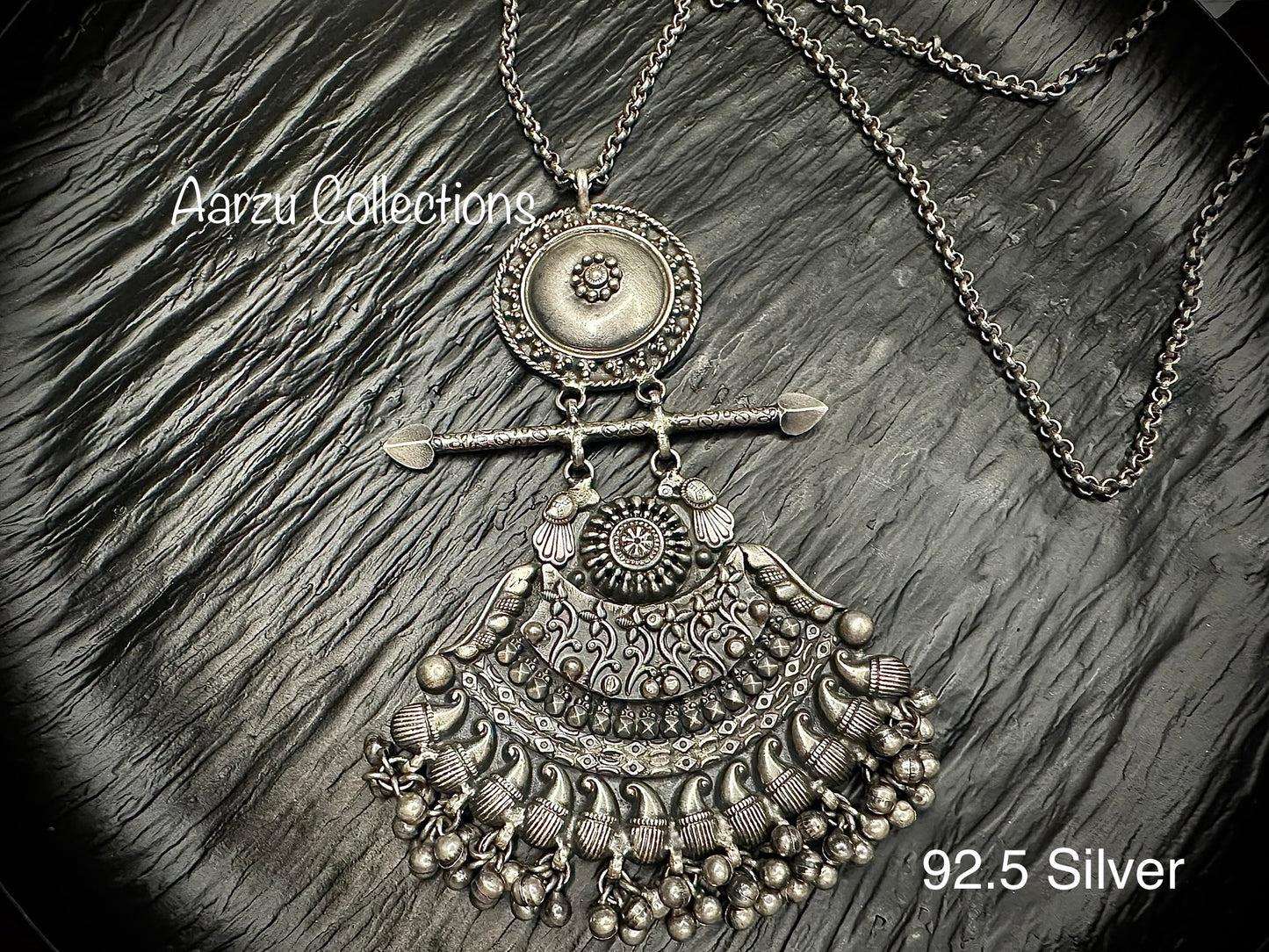 92.5 Silver Necklace - 89g