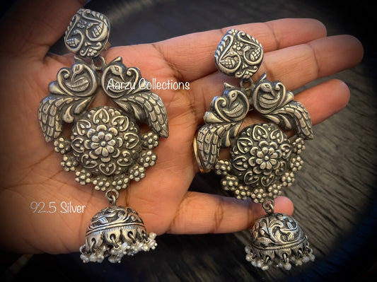 92.5 Silver Earrings