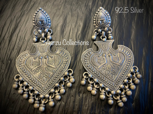 92.5 Silver Earrings