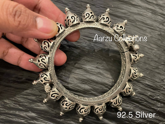 92.5 Silver Chitai openable kada -82 gms