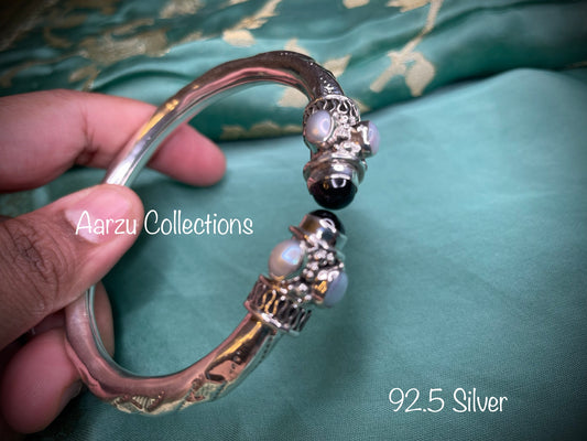 92.5 Silver flexible bracelet/bangle- 27 gms